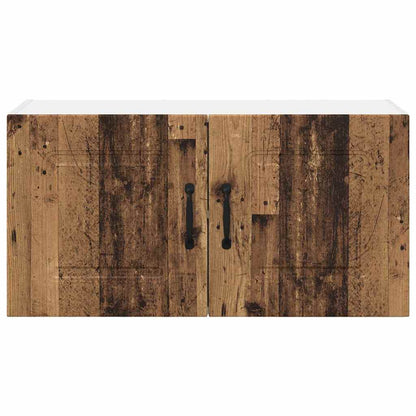 Keukenkast aan de muur Oud Hout 80 x 31 x 40 cm Bewerkt hout