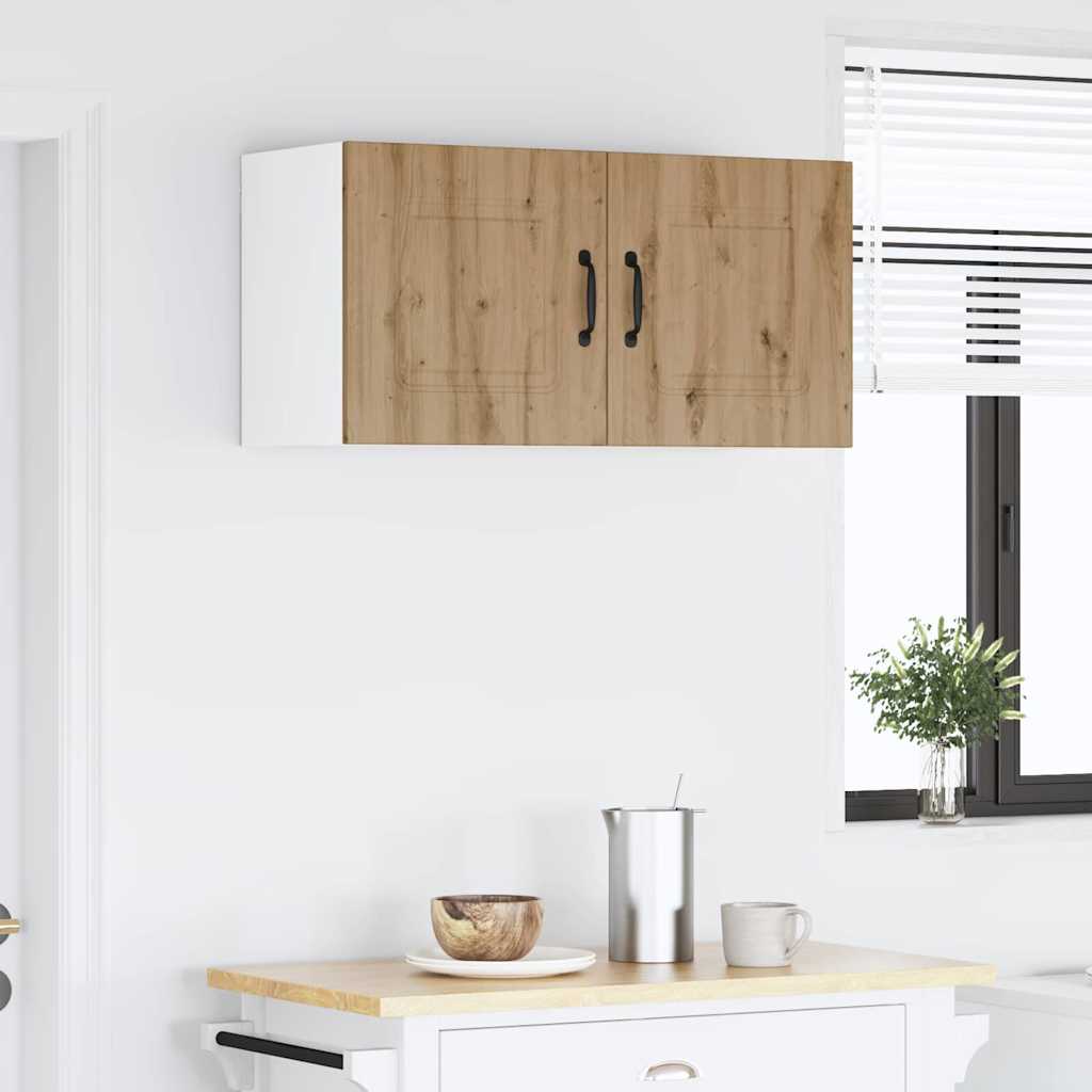 Keukenkast aan de muur met plank Artisan Eiken 80 x 31 x 40 cm