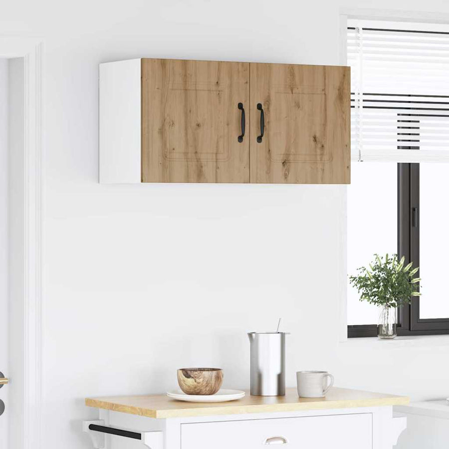 Keukenkast aan de muur met plank Artisan Eiken 80 x 31 x 40 cm