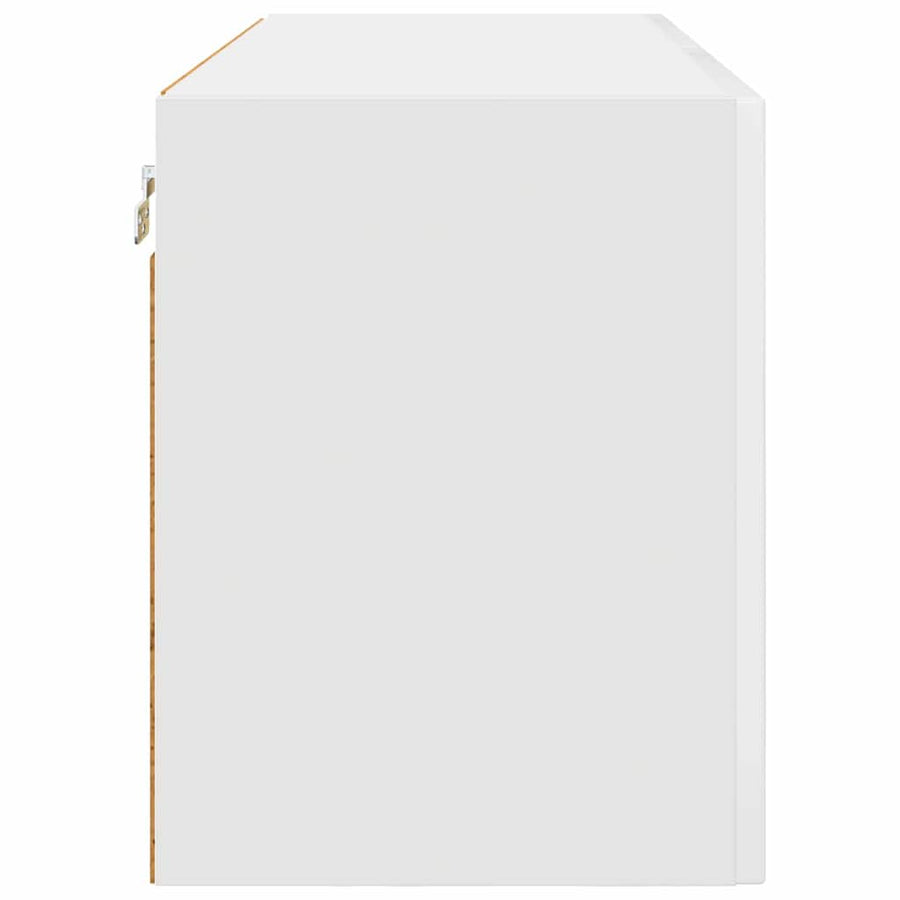 Keukenkast aan de muur Wit 80 x 31 x 40 cm Bewerkt hout