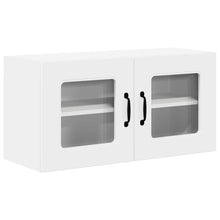 Keukenkast aan de muur met plank Hoogglans wit 80 x 31 x 40 cm