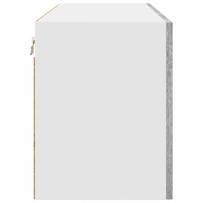 Keukenkast aan de muur met plank Grijs Sonoma 80 x 31 x 40 cm