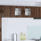 Keukenkast 80x31x40 cm bruin eiken