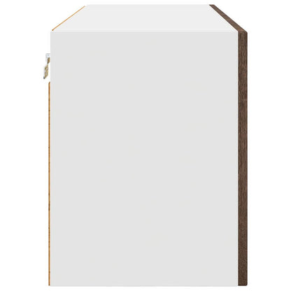 Keukenkast aan de muur Bruin Eiken 80 x 31 x 40 cm Bewerkt hout