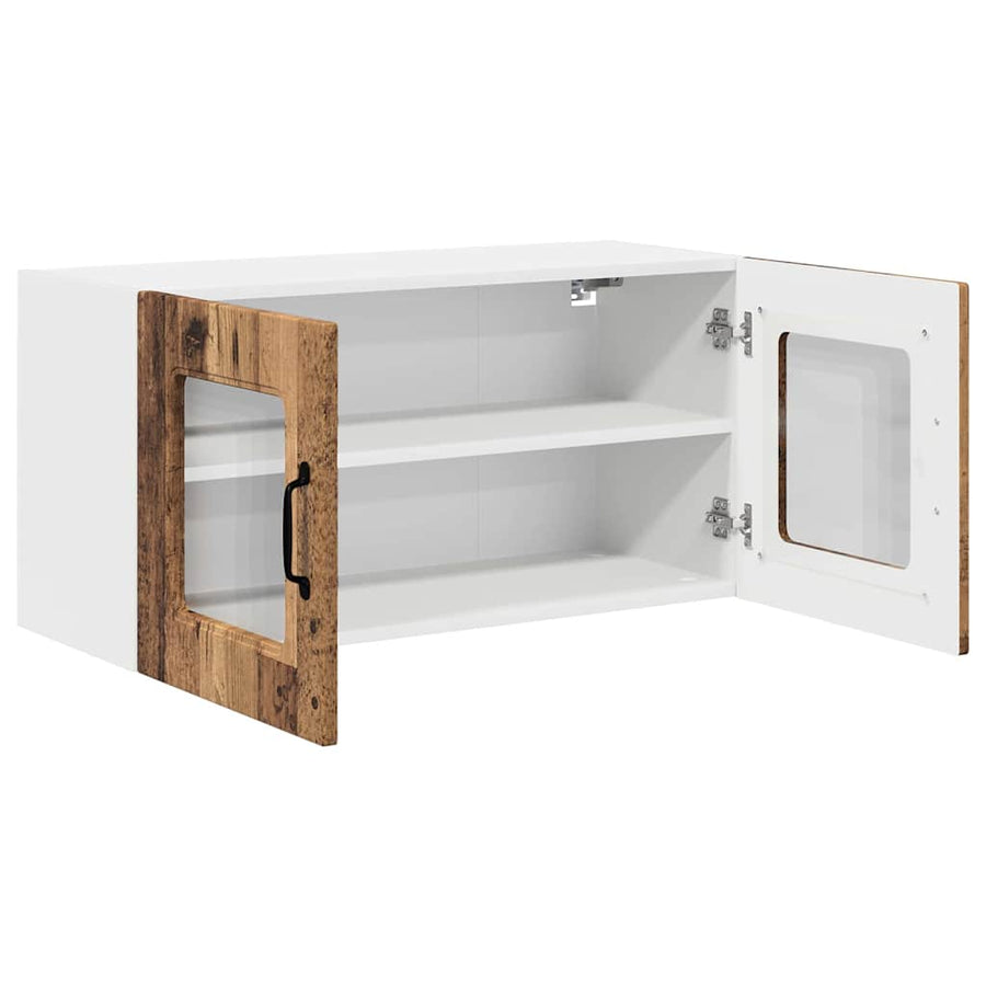 Keukenkast aan de muur Oud Hout 80 x 31 x 40 cm Bewerkt hout