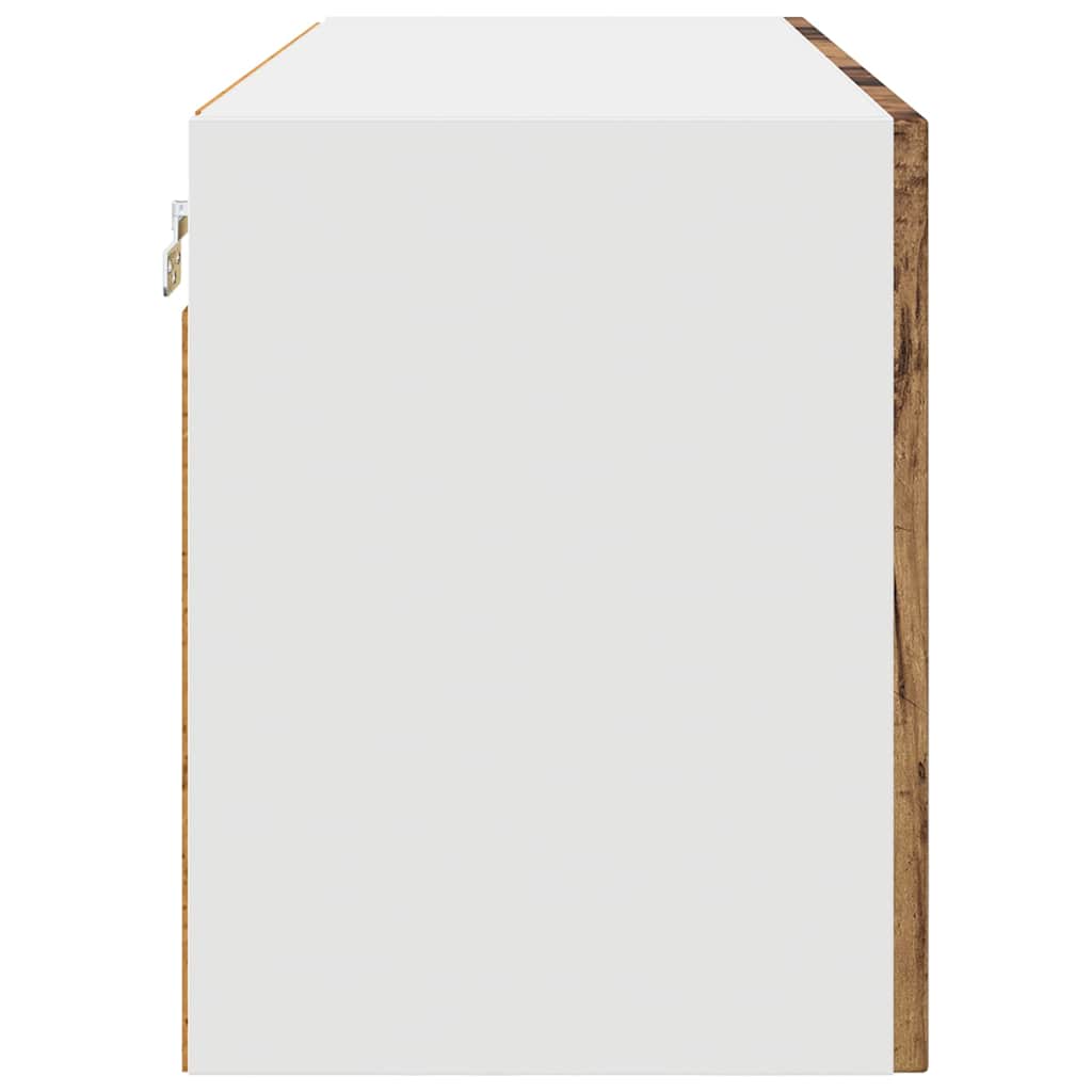 Keukenkast aan de muur Oud Hout 80 x 31 x 40 cm Bewerkt hout