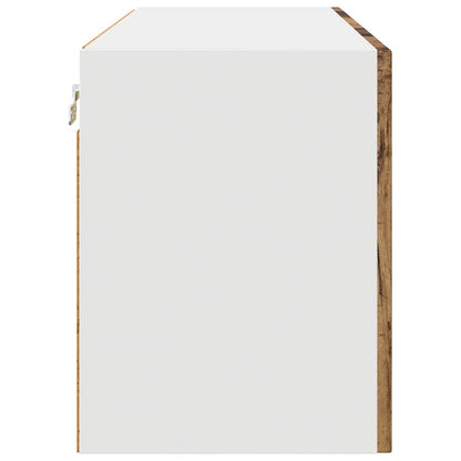 Keukenkast aan de muur Oud Hout 80 x 31 x 40 cm Bewerkt hout