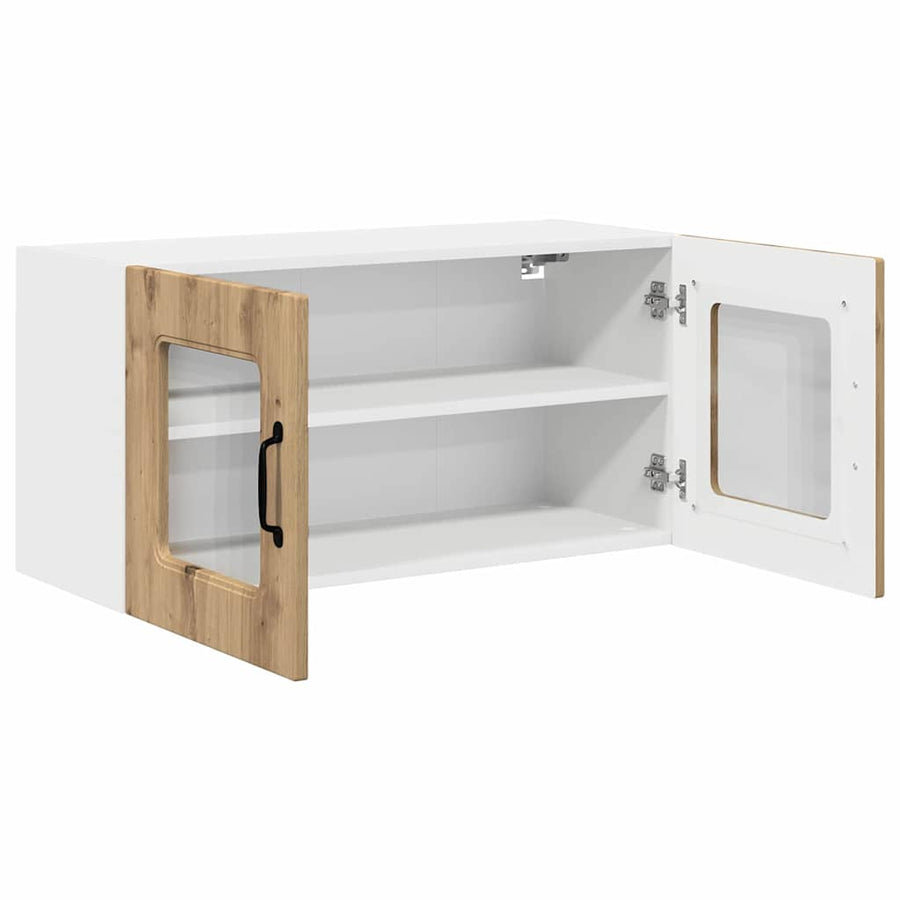 Keukenkast aan de muur met plank Artisan Eiken 80 x 31 x 40 cm