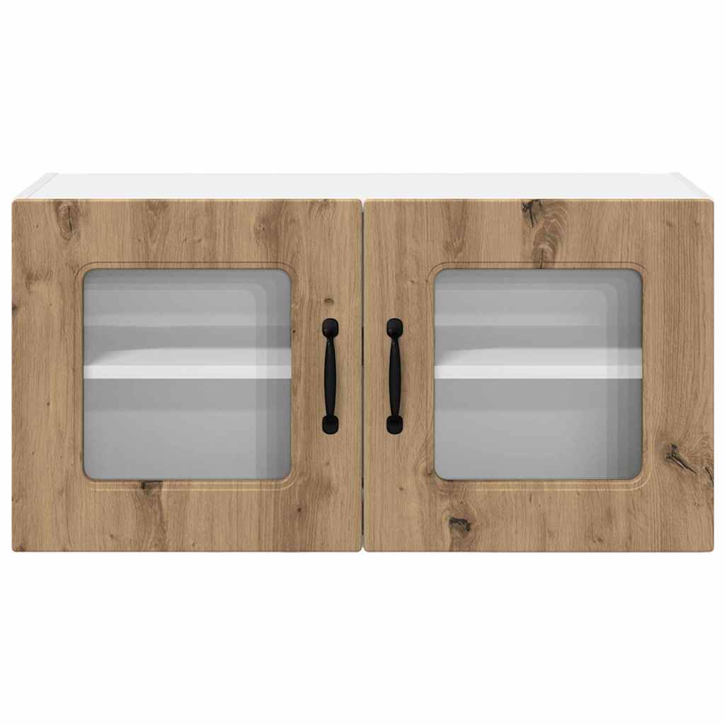 Keukenkast aan de muur met plank Artisan Eiken 80 x 31 x 40 cm