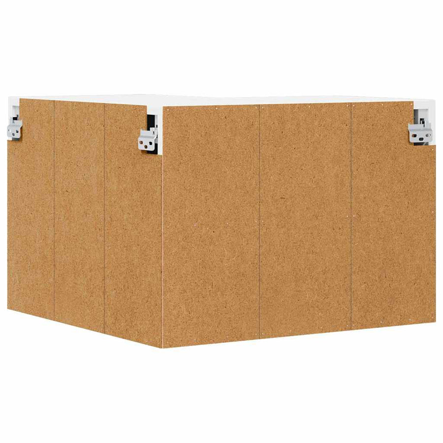 Keukenkast aan de muur Wit 57 x 57 x 40 cm Bewerkt hout