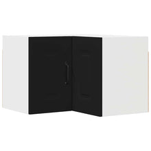 Keukenkast aan de muur Zwart 57 x 57 x 40 cm Bewerkt hout