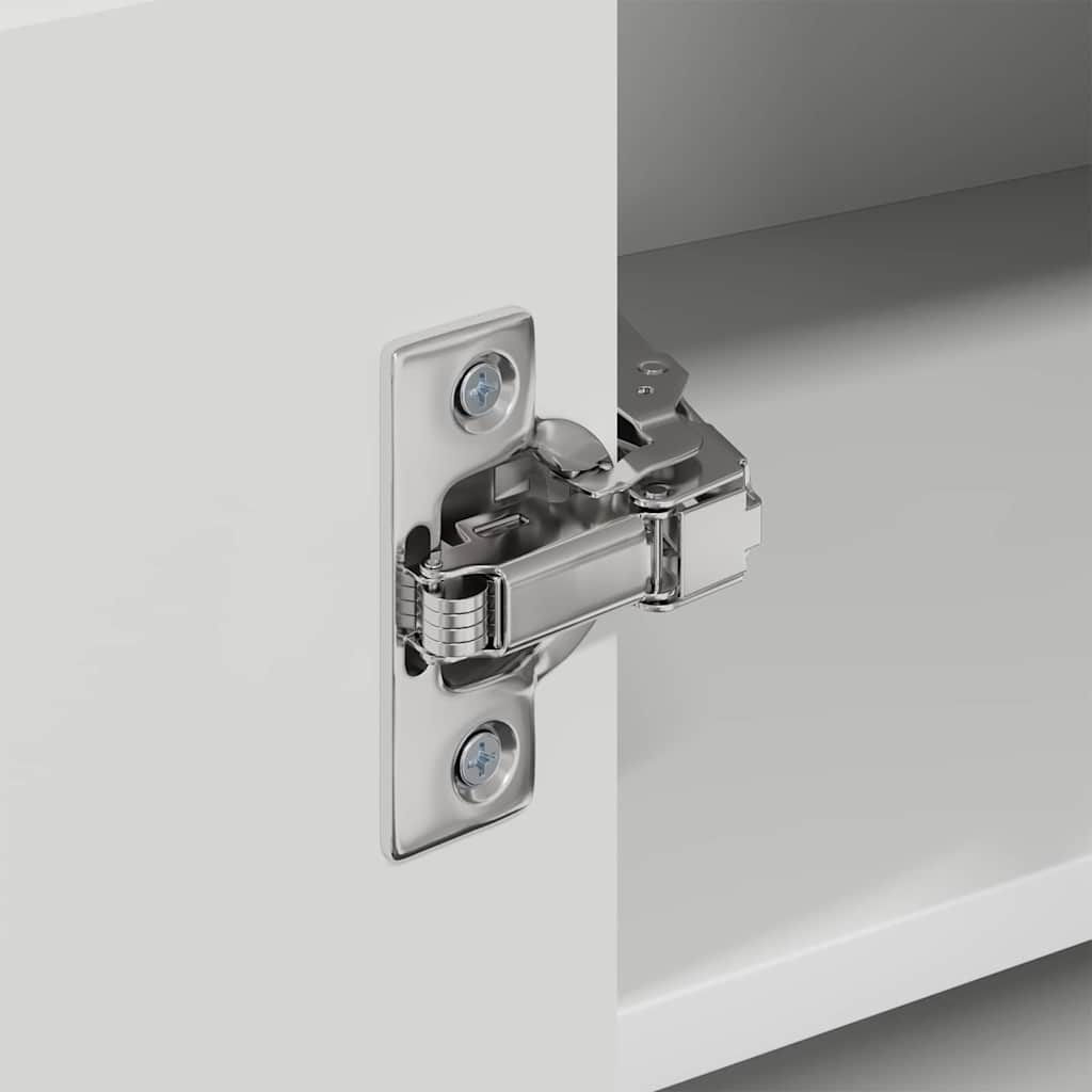 Keukenkast aan de muur met plank Hoogglans wit 57 x 57 x 40 cm