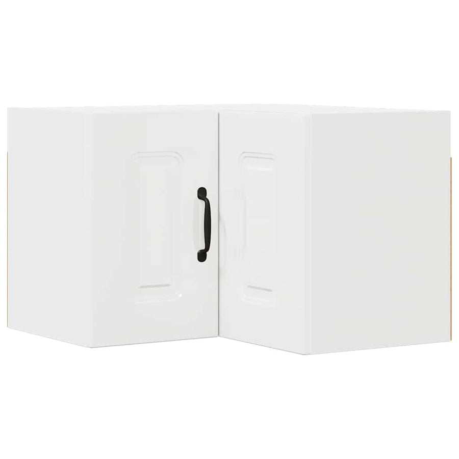Keukenkast aan de muur met plank Hoogglans wit 57 x 57 x 40 cm