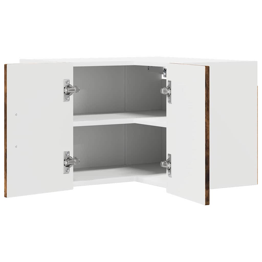 Keukenkast aan de muur met plank Gerookt eiken 57 x 57 x 40 cm