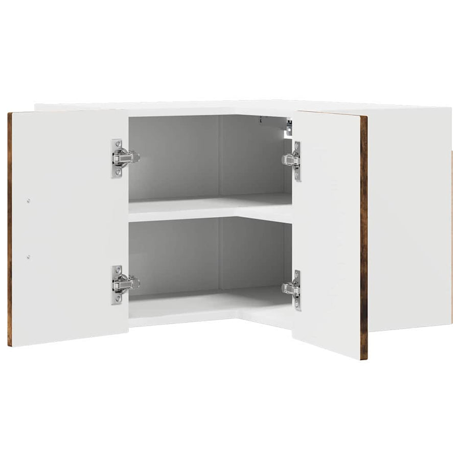 Keukenkast aan de muur met plank Gerookt eiken 57 x 57 x 40 cm