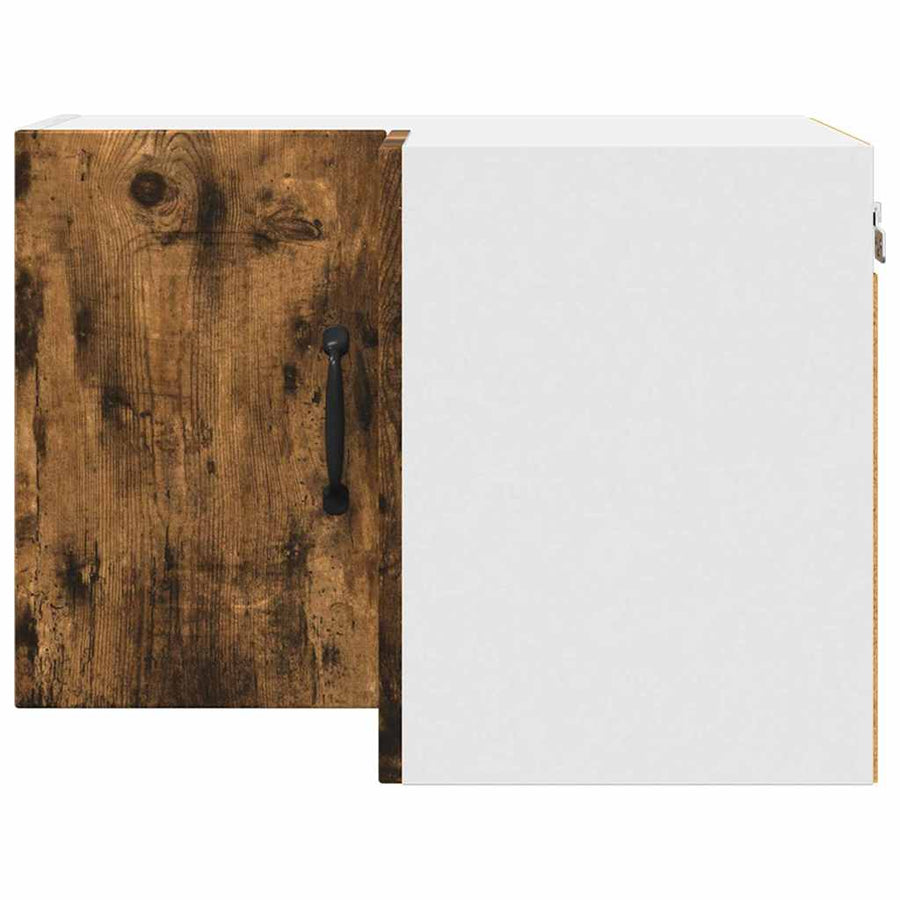 Keukenkast aan de muur met plank Gerookt eiken 57 x 57 x 40 cm