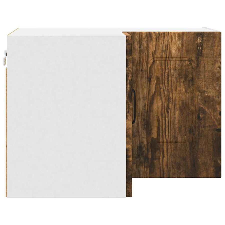 Keukenkast aan de muur met plank Gerookt eiken 57 x 57 x 40 cm