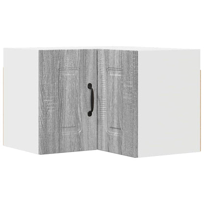 Keukenkast aan de muur met plank Grijs Sonoma 57 x 57 x 40 cm
