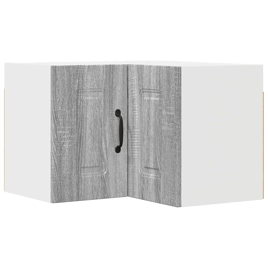 Keukenkast aan de muur met plank Grijs Sonoma 57 x 57 x 40 cm