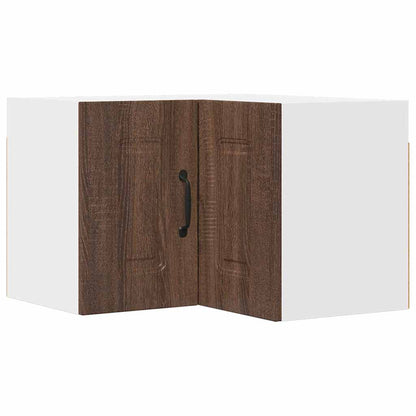 Keukenkast aan de muur Bruin Eiken 57 x 57 x 40 cm Bewerkt hout