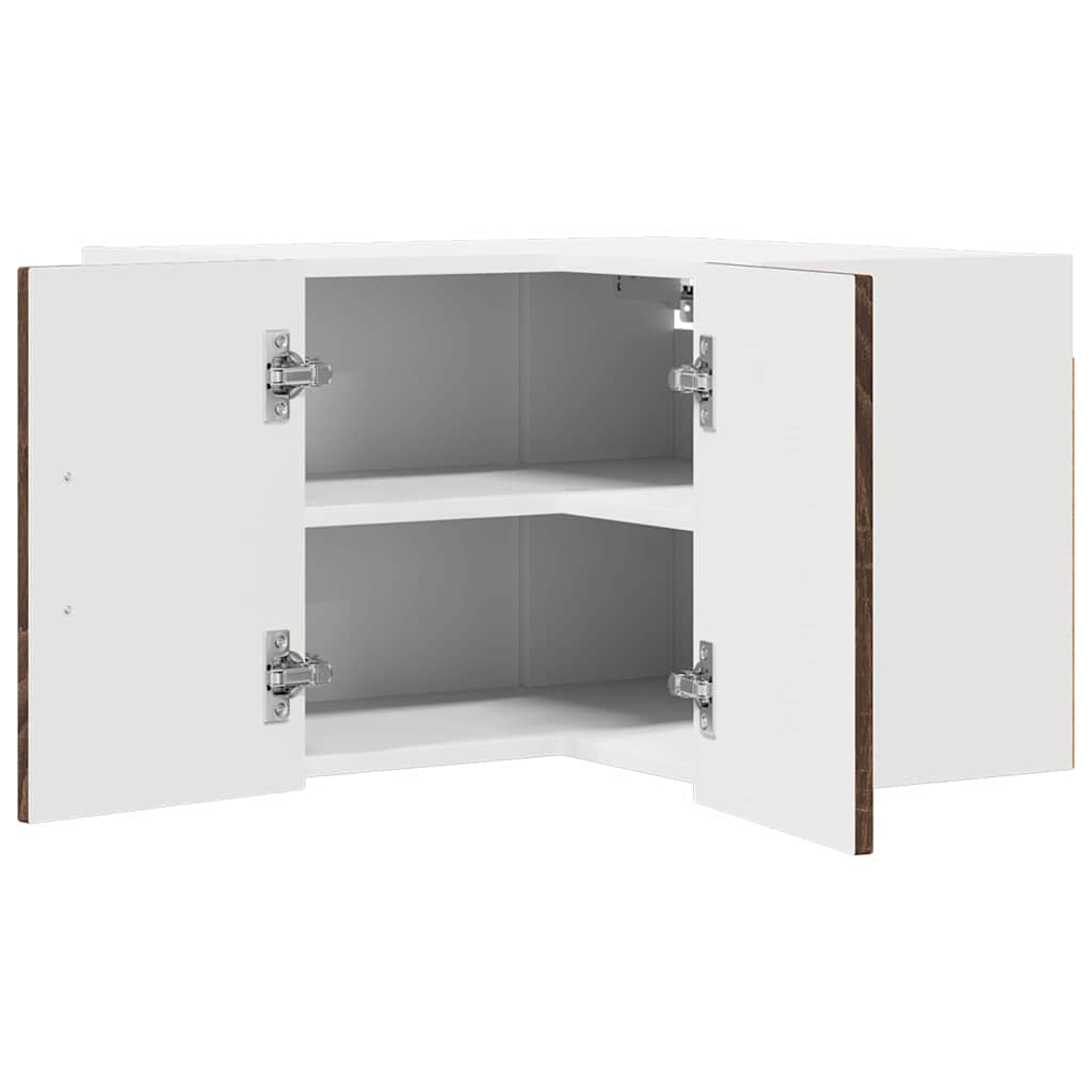Keukenkast aan de muur Bruin Eiken 57 x 57 x 40 cm Bewerkt hout