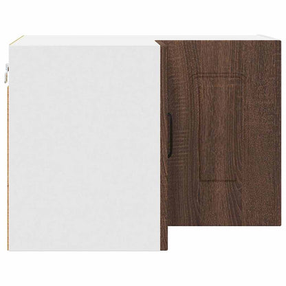 Keukenkast aan de muur Bruin Eiken 57 x 57 x 40 cm Bewerkt hout