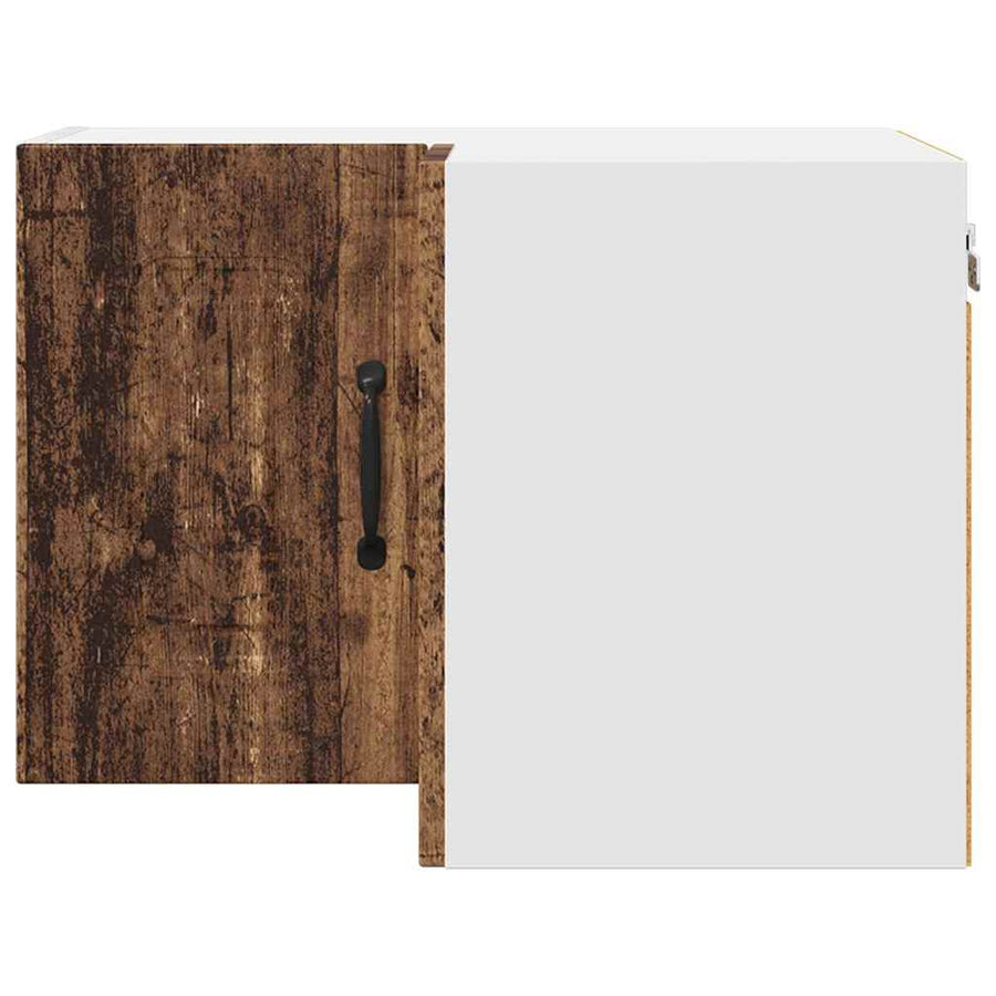 Keukenkast aan de muur Oud Hout 57 x 57 x 40 cm Bewerkt hout