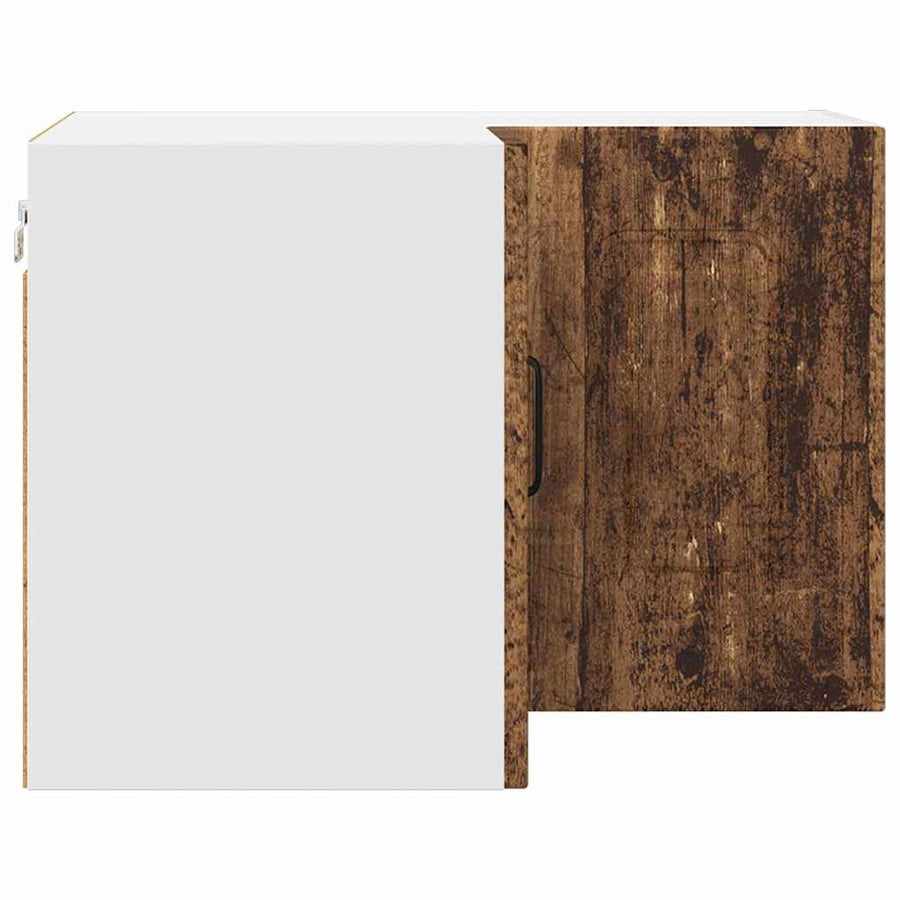 Keukenkast aan de muur Oud Hout 57 x 57 x 40 cm Bewerkt hout