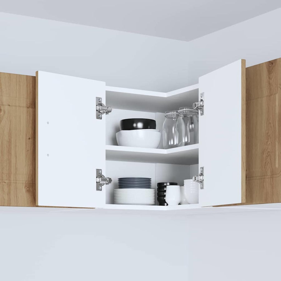 Keukenkast aan de muur met plank Artisan Eiken 57 x 57 x 40 cm