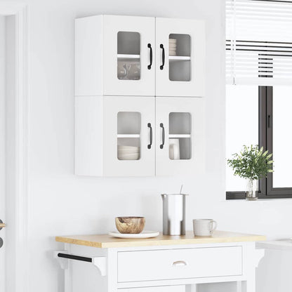 Keukenkast aan de muur Wit 60 x 31 x 40 cm Bewerkt hout