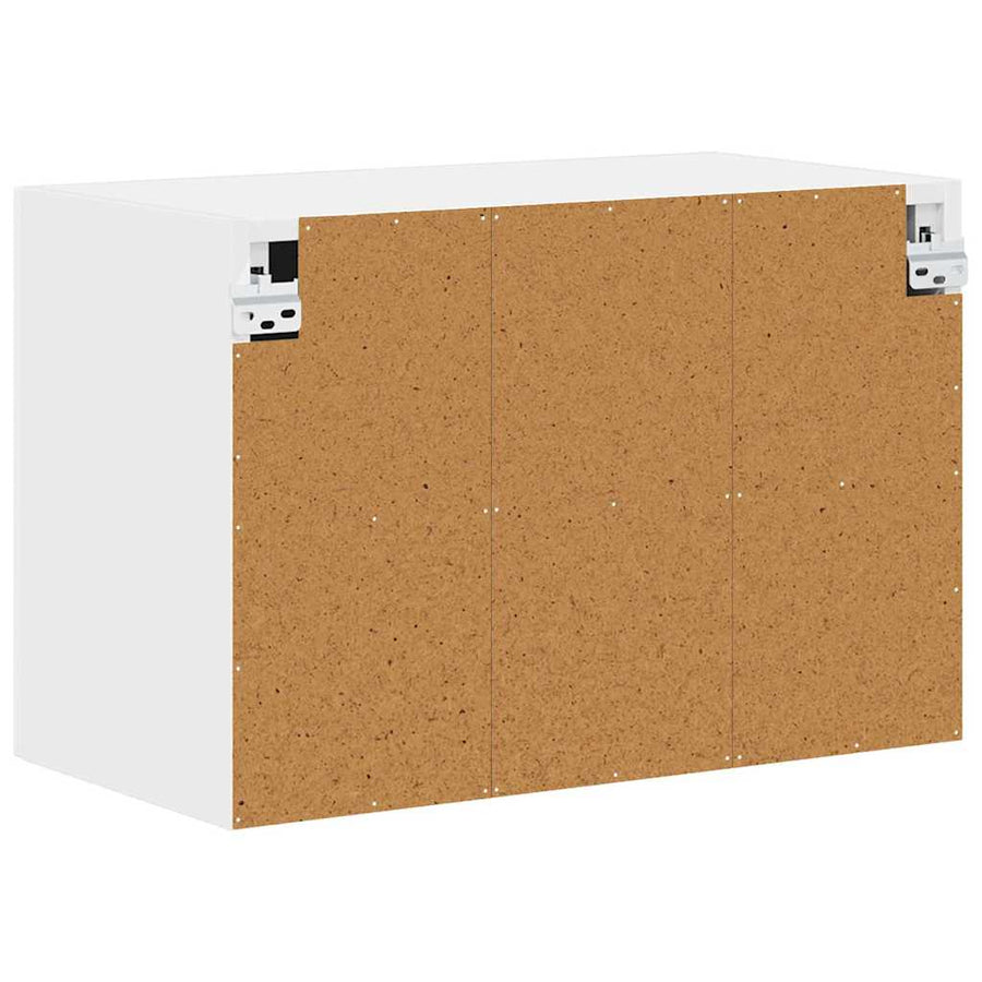 Keukenkast aan de muur Wit 60 x 31 x 40 cm Bewerkt hout