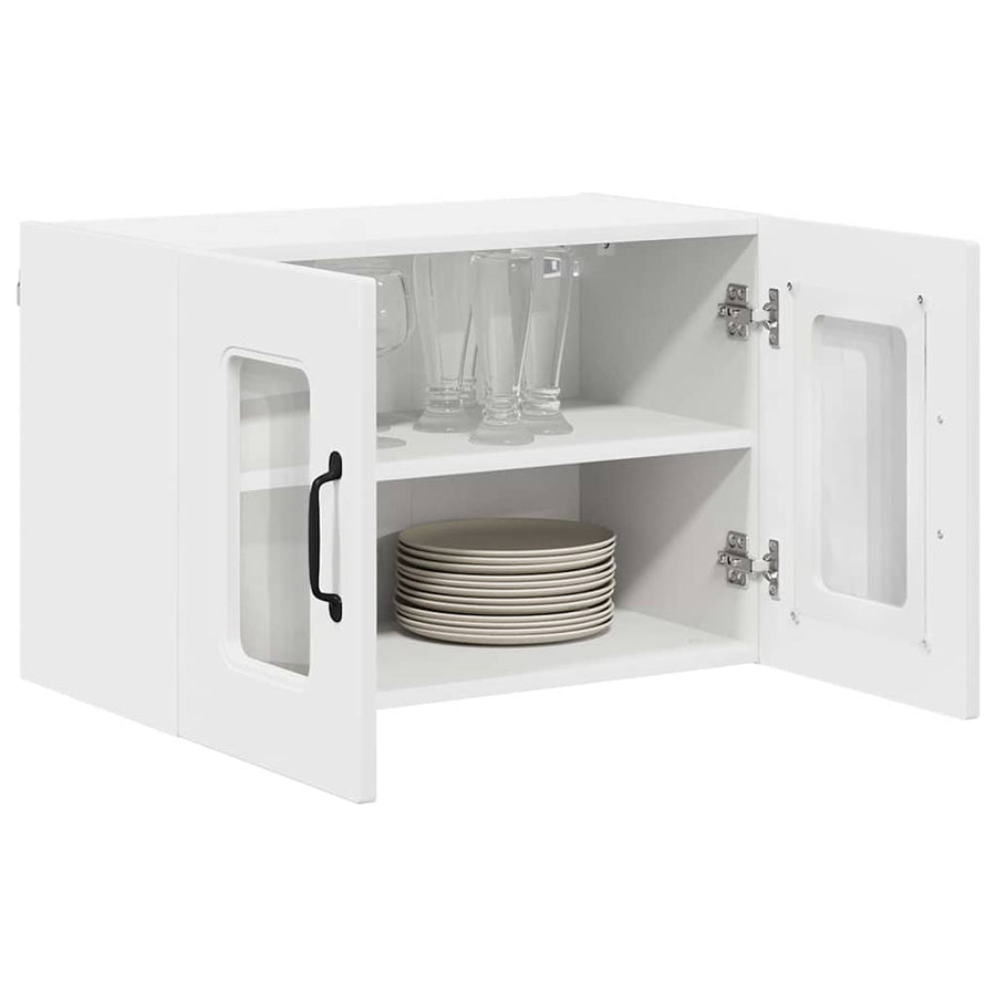 Keukenkast aan de muur Wit 60 x 31 x 40 cm Bewerkt hout