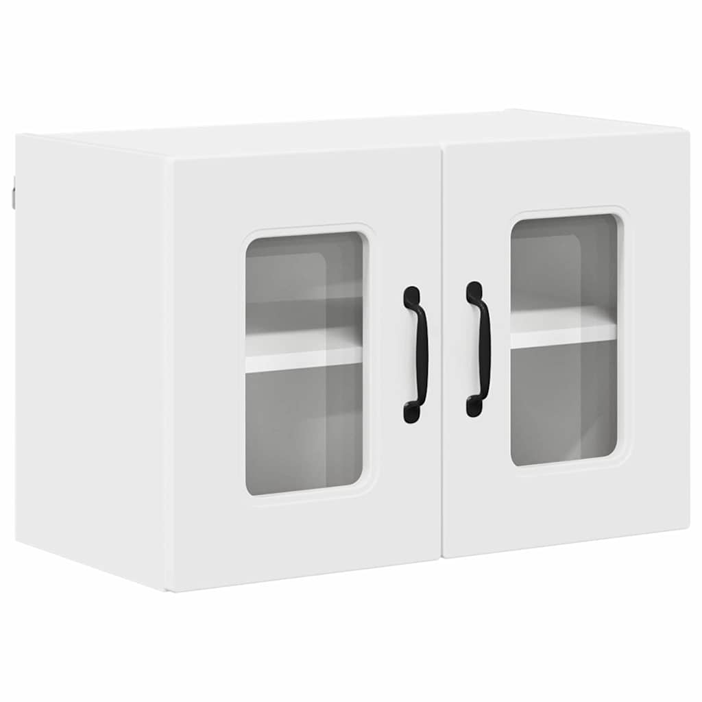 Keukenkast aan de muur 2 pcs Wit 60 x 31 x 40 cm Bewerkt hout