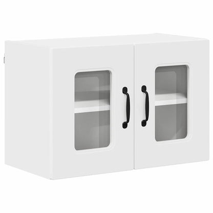 Keukenkast aan de muur 2 pcs Wit 60 x 31 x 40 cm Bewerkt hout