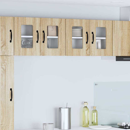 Keukenkast aan de muur met plank Sonoma Eiken 60 x 31 x 40 cm