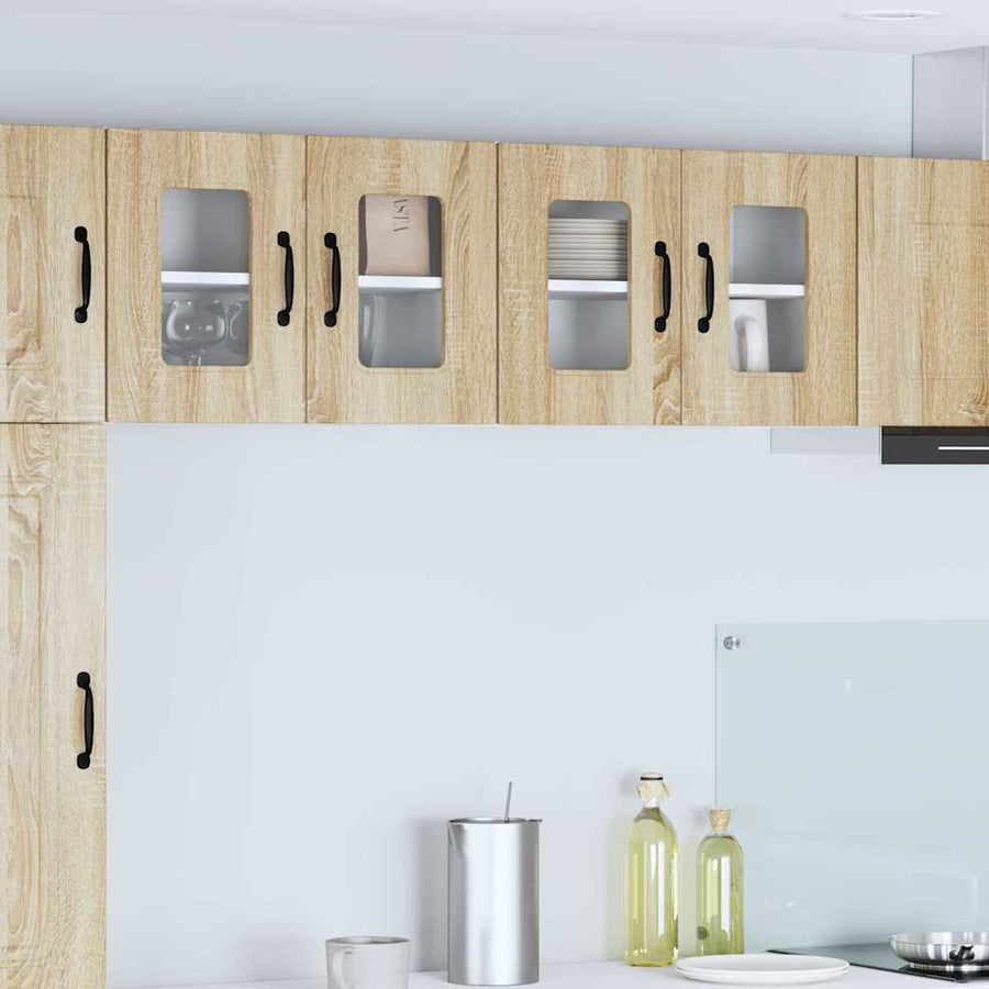 Keukenkast aan de muur met plank Sonoma Eiken 60 x 31 x 40 cm