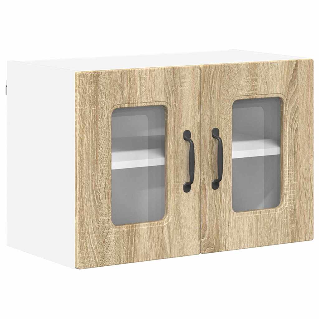 Keukenkast aan de muur met plank Sonoma Eiken 60 x 31 x 40 cm