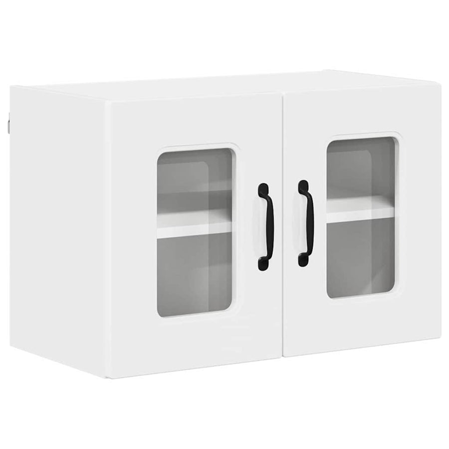 Keukenkast aan de muur met plank Hoogglans wit 60 x 31 x 40 cm