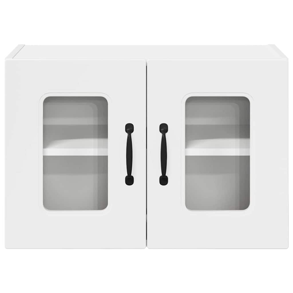 Keukenkast aan de muur met plank Hoogglans wit 60 x 31 x 40 cm