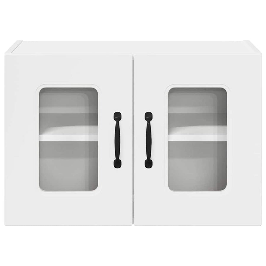 Keukenkast aan de muur met plank Hoogglans wit 60 x 31 x 40 cm