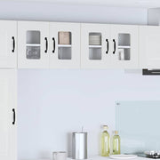 Keukenkast hoogglans wit 60x31x40 cm 2 stuks