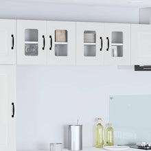 Keukenkast aan de muur 2 pcs Hoogglans wit 60 x 31 x 40 cm