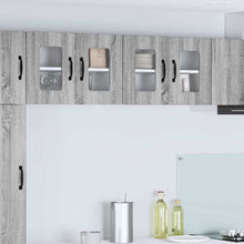 Keukenkast aan de muur 2 pcs Grijs Sonoma 60 x 31 x 40 cm