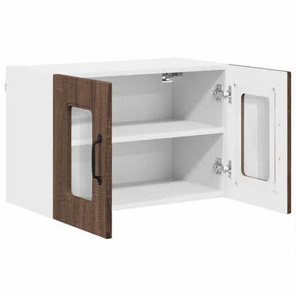 Keukenkast aan de muur Bruin Eiken 60 x 31 x 40 cm Bewerkt hout