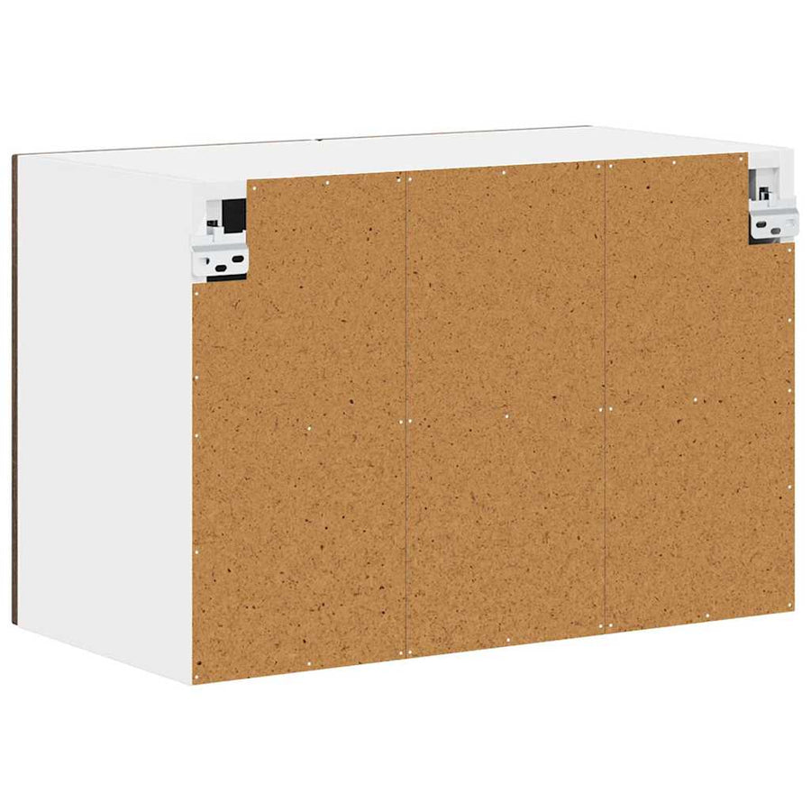 Keukenkast aan de muur Bruin Eiken 60 x 31 x 40 cm Bewerkt hout