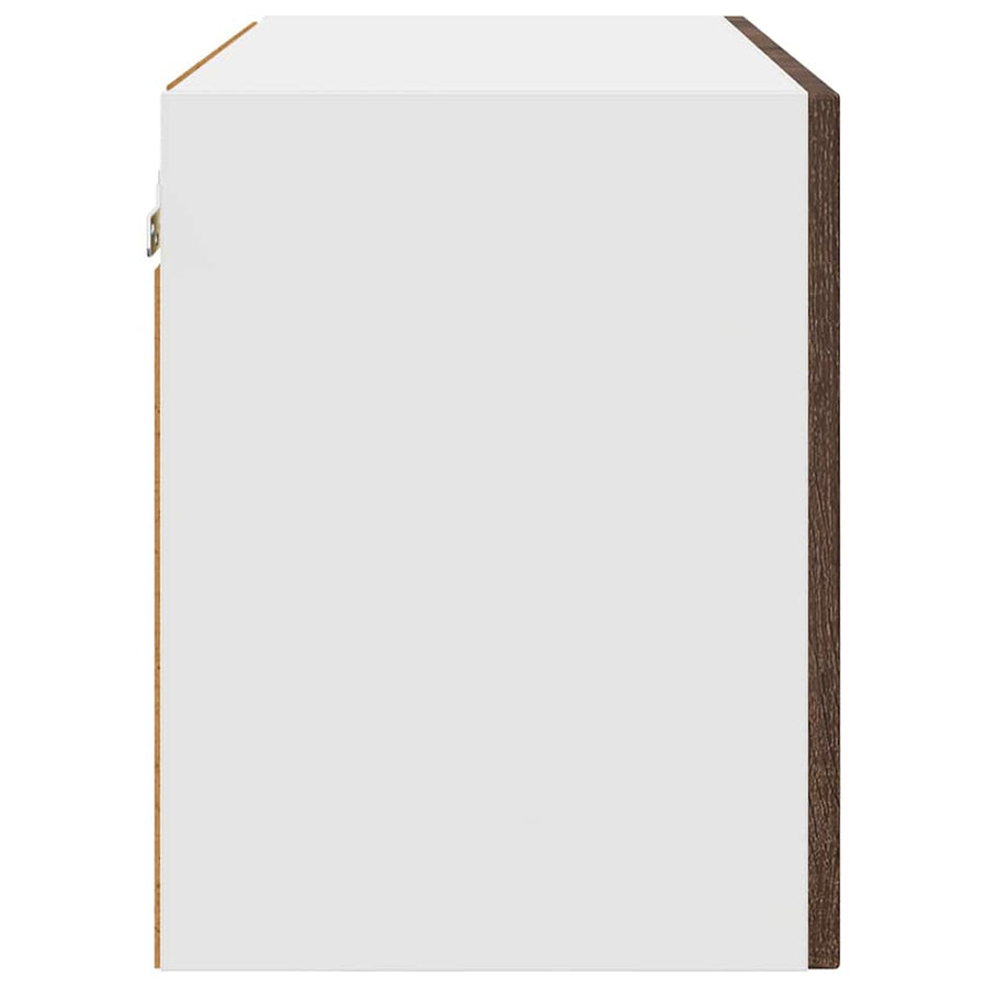 Keukenkast aan de muur Bruin Eiken 60 x 31 x 40 cm Bewerkt hout