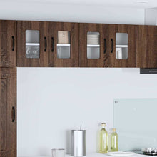 Keukenkast aan de muur 2 pcs Bruin Eiken 60 x 31 x 40 cm