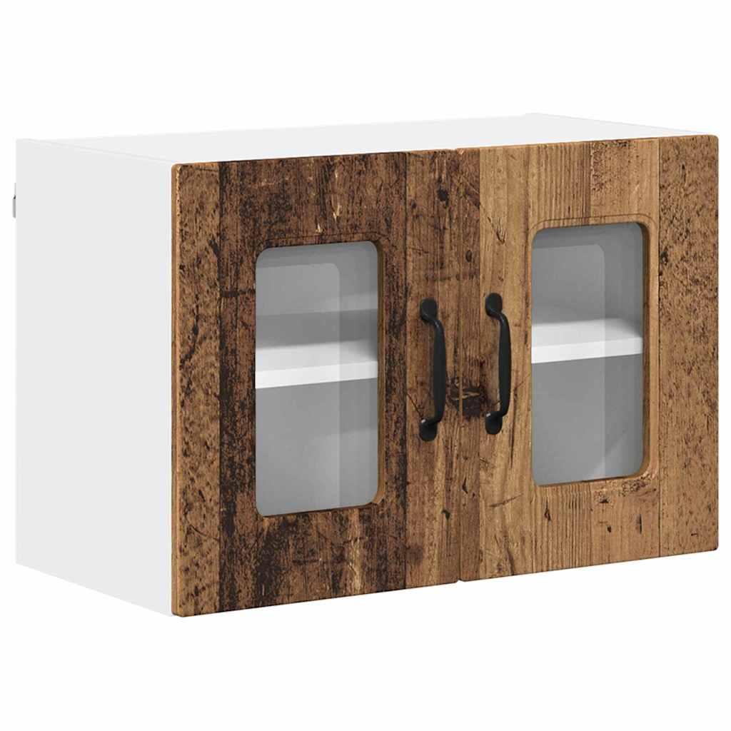Keukenkast aan de muur Oud Hout 60 x 31 x 40 cm Bewerkt hout