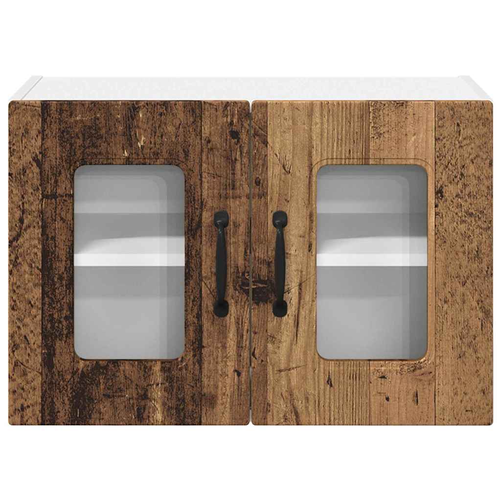 Keukenkast aan de muur Oud Hout 60 x 31 x 40 cm Bewerkt hout