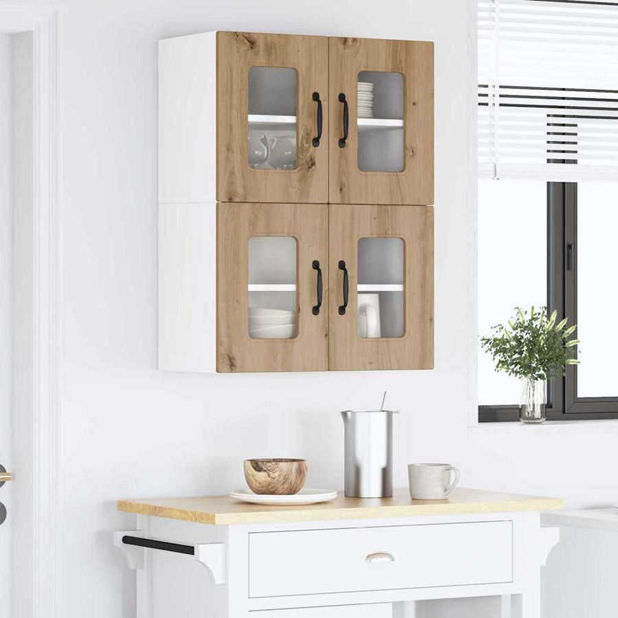 Keukenkast aan de muur 2 pcs Artisan Eiken 60 x 31 x 40 cm